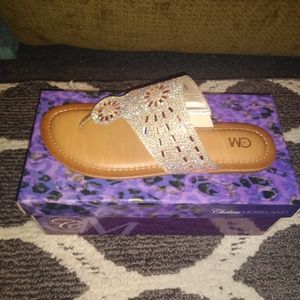 Brand new....Thong style sandal